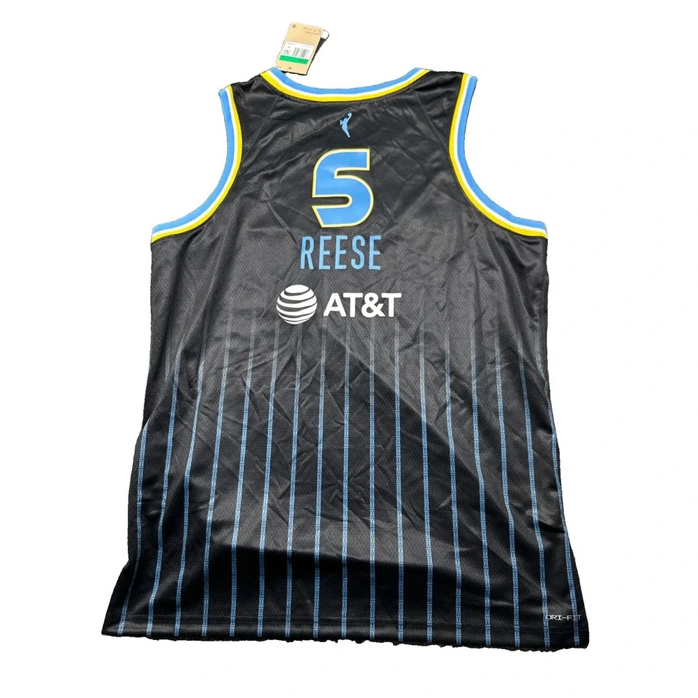 Nike Chicago Sky Angel Reese Jersey Women NBA XL Basketball DC9567-016 Black